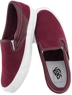 Vans OG Classic Slip-On LX 'Port' Lelaki/Wanita Kasual. VN0A32QNPRT Lookbook Vans OG Classic Slip-On LX 'Port' Lelaki/Wanita Kasual. VN0A32QNPRT