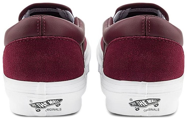 Vans OG Classic Slip-On LX 'Port' Lelaki/Wanita Kasual. VN0A32QNPRT Shop Vans OG Classic Slip-On LX 'Port' Lelaki/Wanita Kasual. VN0A32QNPRT