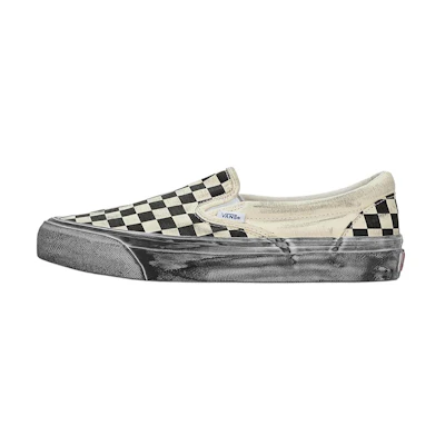 Vans Classic Slip-On LX 'Stressed - Black Checkerboard'