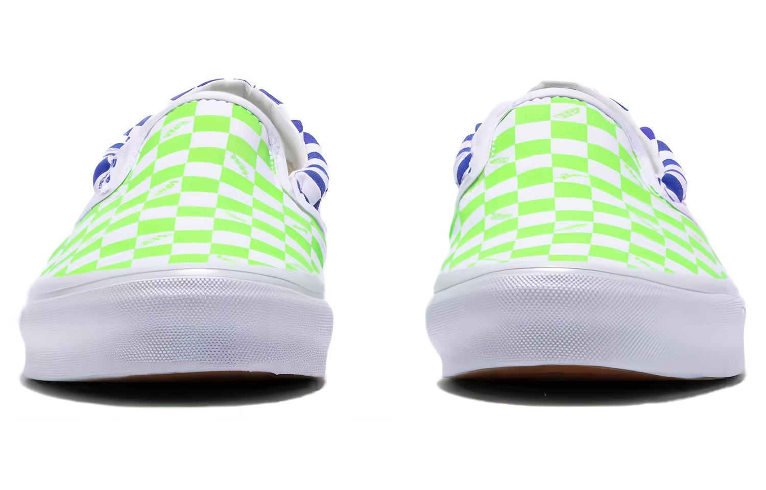 Shop Vans OG Classic Slip-On LX ''Tela Verde Blu Varsity'' VN0A32QN24O1