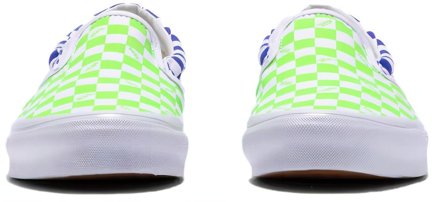 Vans OG Classic Slip-On LX 'Varsity Canvas Green Blue' VN0A32QN24O1 Shop Vans OG Classic Slip-On LX 'Varsity Canvas Green Blue' VN0A32QN24O1