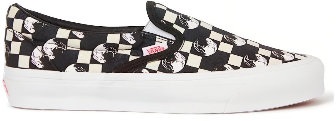 Vans OG Classic Slip-On LX 'Year of the Rabbit - Black' VN0A32QNBML Order Vans OG Classic Slip-On LX 'Year of the Rabbit - Black' VN0A32QNBML