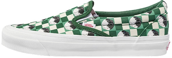 Vans OG Classic Slip-On LX 'Year of The Rabbit - Green' VN0A45JKGRN Vans OG Classic Slip-On LX 'Year of The Rabbit - Green' VN0A45JKGRN