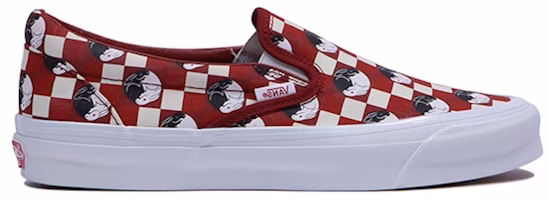 Vans OG Classic Slip-On LX Year of The Rabbit 'Red' VN0A32QNRED Vans OG Classic Slip-On LX Year of The Rabbit 'Red' VN0A32QNRED