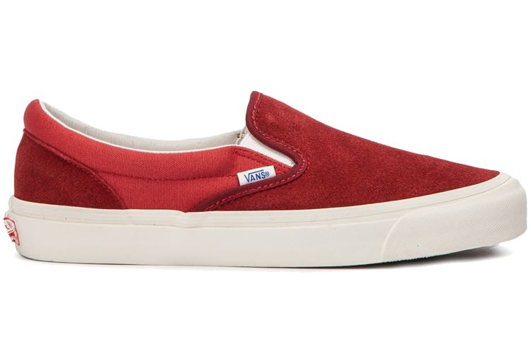 Order Vans クラシックスリッポン 赤白 (Vans Kurashikkusurippon Akajiro) VN000UDFUA11