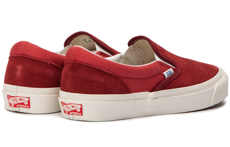 Purchase Vans クラシックスリッポン 赤白 (Vans Kurashikkusurippon Akajiro) VN000UDFUA11