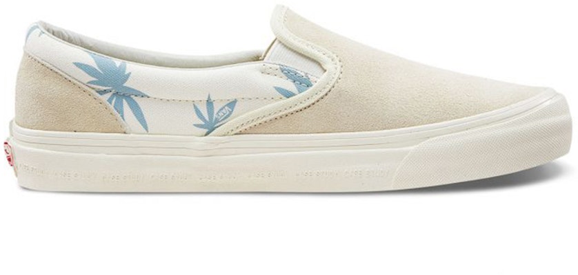 Vans Og Classic Slip-On Lx 'Gray White' VN0A45JKVQK1 Order Vans Og Classic Slip-On Lx 'Gray White' VN0A45JKVQK1
