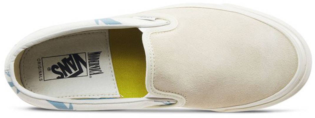 Vans Og Classic Slip-On Lx 'Gray White' VN0A45JKVQK1 Lookbook Vans Og Classic Slip-On Lx 'Gray White' VN0A45JKVQK1