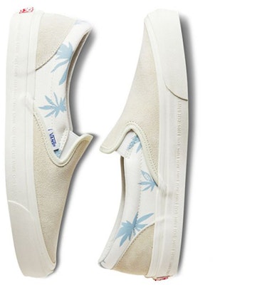 Vans Og Classic Slip-On Lx 'Gray White' VN0A45JKVQK1 Shop Vans Og Classic Slip-On Lx 'Gray White' VN0A45JKVQK1
