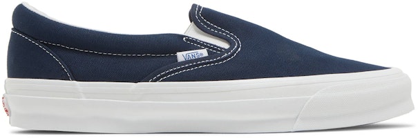 Vans OG Classic Slip-On LX 'Navy' VN0A45JK1X7 Vans OG Classic Slip-On LX 'Navy' VN0A45JK1X7