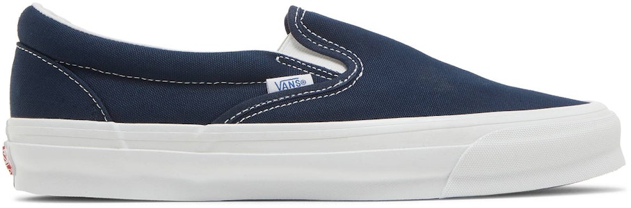 Vans OG Classic Slip-On LX 'Navy' Biru Tua VN0A45JK1X7 Buy Vans OG Classic Slip-On LX 'Navy' Biru Tua VN0A45JK1X7
