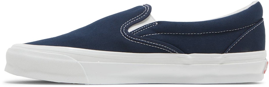 Vans OG Classic Slip-On LX 'Navy' Biru Tua VN0A45JK1X7 Lookbook Vans OG Classic Slip-On LX 'Navy' Biru Tua VN0A45JK1X7