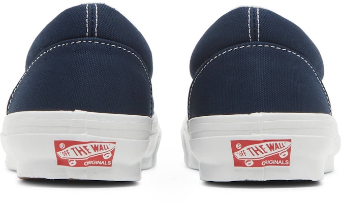 Vans OG Classic Slip-On LX 'Navy' VN0A45JK1X7 Details for Vans OG Classic Slip-On LX 'Navy' VN0A45JK1X7