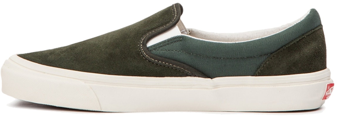 Vans OG KLASIK SLIPON 'Hijau Putih' VN000UDFU9Q1 Buy Vans OG KLASIK SLIPON 'Hijau Putih' VN000UDFU9Q1