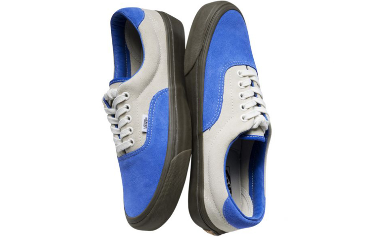 Shop Vans OG ERA 59 LX Wildleder Low Grau/Blau VN0A3ZCBUMW