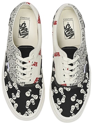 Vans OG Era LX '黑色骷髅印花' VN0A4BVAIOL Lookbook Vans OG Era LX '黑色骷髅印花' VN0A4BVAIOL