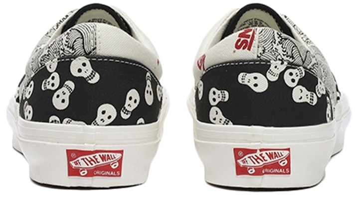 Vans OG Era LX '黑色骷髅印花' VN0A4BVAIOL Shop Vans OG Era LX '黑色骷髅印花' VN0A4BVAIOL