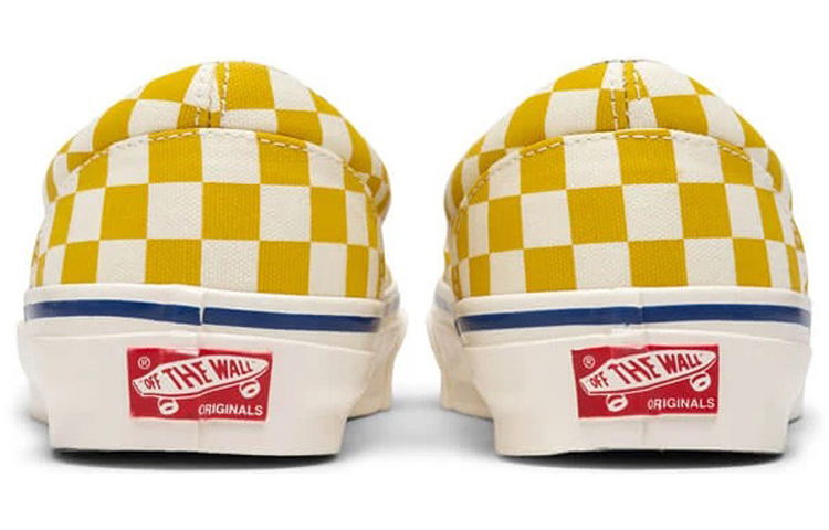 Shop Vans OG Era LX 'Checkerboard - Ceylon Kuning' VN0A4BVA022