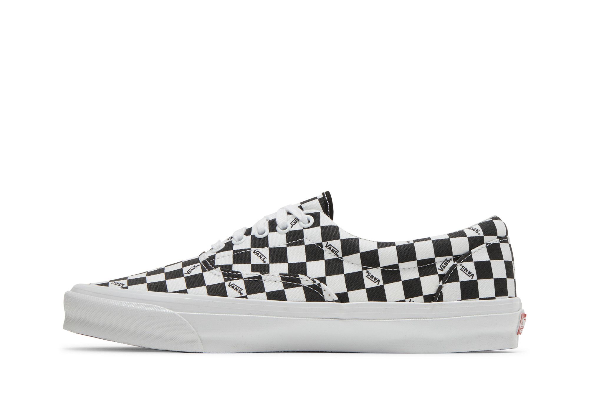 Shop Vans OG Era LX「棋盤格標誌 - 黑色」VN0A3CXN9TB