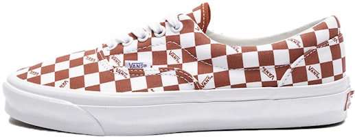 Vans OG Era LX 'Checkerboard Logo - Racing Red' VN0A3CXN9V9 Vans OG Era LX 'Checkerboard Logo - Racing Red' VN0A3CXN9V9