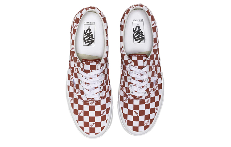 Lookbook Vans OG Era LX 'Checkerboard Logo - Merah Lumba' VN0A3CXN9V9