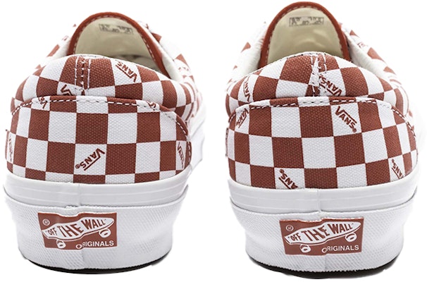 Vans OG Era LX 'Checkerboard Logo - Racing Red' VN0A3CXN9V9 Shop Vans OG Era LX 'Checkerboard Logo - Racing Red' VN0A3CXN9V9