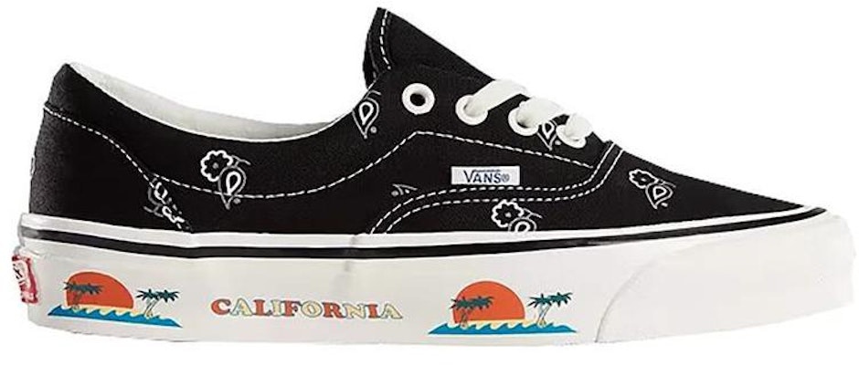 Vans OG Era LX 'Paisley - Black' VN0A4BVAGTY Order Vans OG Era LX 'Paisley - Black' VN0A4BVAGTY