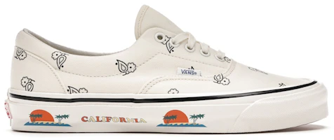 Vans OG Era LX 'Paisley - Classic White' VN0A4BVAXE3 Vans OG Era LX 'Paisley - Classic White' VN0A4BVAXE3