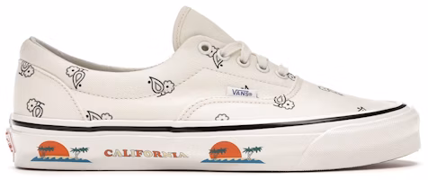 Vans OG Era LX 'Paisley - Classic White' VN0A4BVAXE3 Vans OG Era LX 'Paisley - Classic White' VN0A4BVAXE3