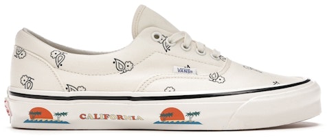 Vans OG Era LX 'Paisley - Classic White' VN0A4BVAXE3 Vans OG Era LX 'Paisley - Classic White' VN0A4BVAXE3