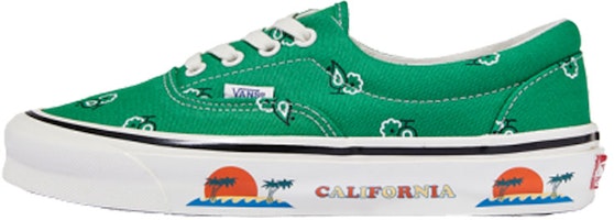 Vans OG Era LX 'Paisley - Fern Green' VN0A4BVAXE4 Vans OG Era LX 'Paisley - Fern Green' VN0A4BVAXE4