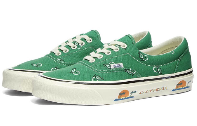 Lookbook Vans OG Era LX 'Paisley - Fern Hijau' VN0A4BVAXE4