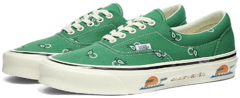 Vans OG Era LX '佩斯利花紋 - 蕨綠色' VN0A4BVAXE4 Lookbook Vans OG Era LX '佩斯利花紋 - 蕨綠色' VN0A4BVAXE4