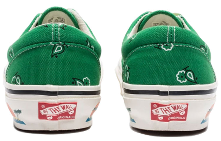 Shop Vans OG Era LX 'Paisley - Fern Hijau' VN0A4BVAXE4