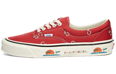 Vans OG Era LX 'Paisley - Pompeian Red'