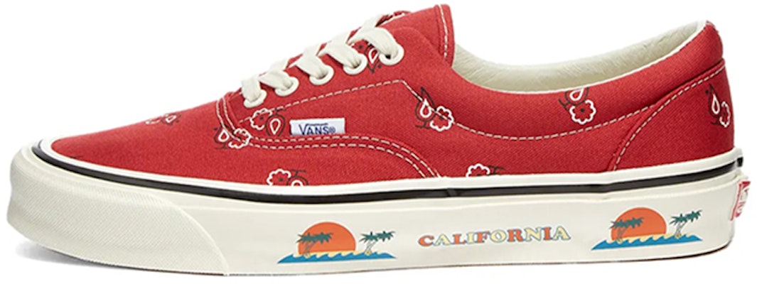 Vans OG Era LX 'Paisley - Pompeian Red' VN0A4BVAXE5 Buy Vans OG Era LX 'Paisley - Pompeian Red' VN0A4BVAXE5