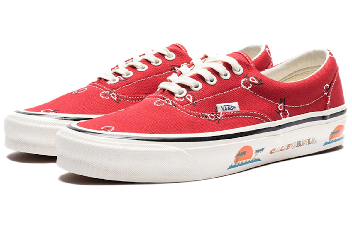 Vans OG Era LX 'Paisley - Pompeian Red'