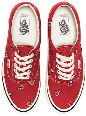 Vans OG Era LX 'Paisley - Pompeian Red' VN0A4BVAXE5 Lookbook Vans OG Era LX 'Paisley - Pompeian Red' VN0A4BVAXE5