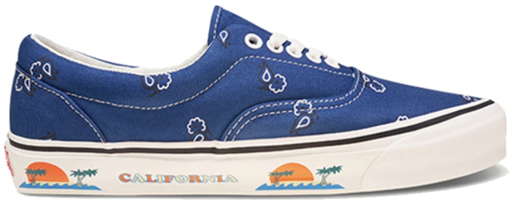 Vans OG Era LX '佩斯利 - 真蓝' VN0A4BVAXE6 Order Vans OG Era LX '佩斯利 - 真蓝' VN0A4BVAXE6