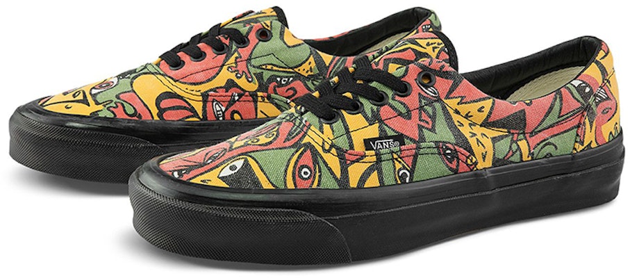 Vans Og Era Lx 抗磨透氣 低筒 帆布鞋 男女都適合 黃紅綠 Order Vans Og Era Lx 抗磨透氣 低筒 帆布鞋 男女都適合 黃紅綠
