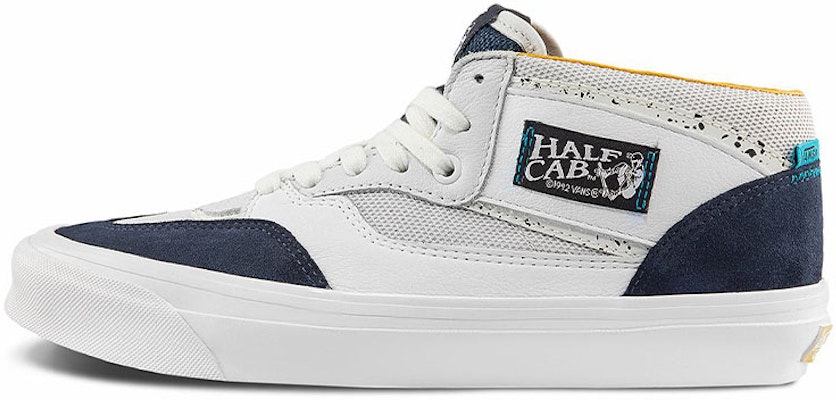 Vans OG Half Cab UL LX 'True White Dark Navy' VN0A5HTJBDR Buy Vans OG Half Cab UL LX 'True White Dark Navy' VN0A5HTJBDR