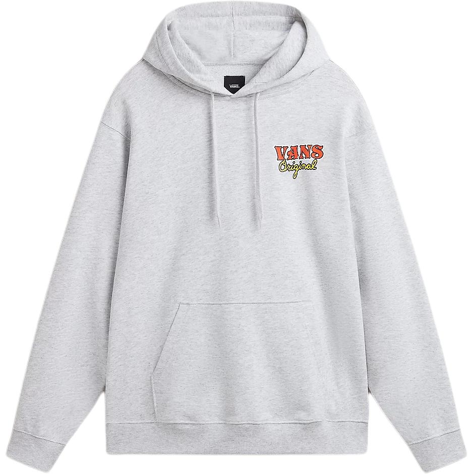 Vans OG Logo Graphic Hoodie Grey Outdoor Casual Long Sleeve Sweatshirt VN000JKR1QI