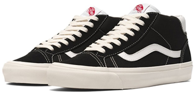 Vans OGミッドスクール37 LX (ブラック) VN0A4BTR5OB Order Vans OGミッドスクール37 LX (ブラック) VN0A4BTR5OB