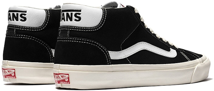 Vans OGミッドスクール37 LX (ブラック) VN0A4BTR5OB Shop Vans OGミッドスクール37 LX (ブラック) VN0A4BTR5OB