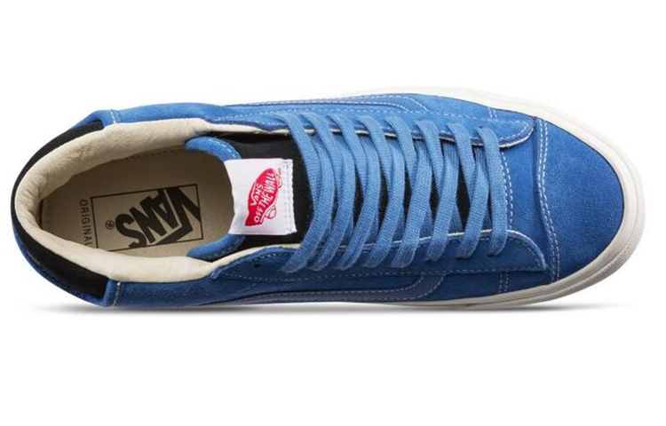 Lookbook Vans OG Mid Skool LX ''Blauw Suede'' VN0A3DP7UN3