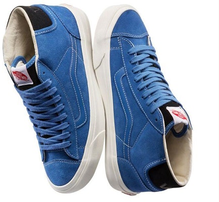Vans OG Mid Skool LX 'Blue Suede' VN0A3DP7UN3 Shop Vans OG Mid Skool LX 'Blue Suede' VN0A3DP7UN3