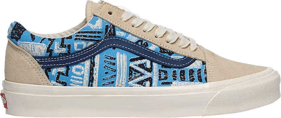 Blue aztec vans best sale