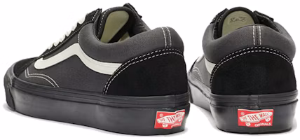 Shop Vans OG Old Skool LX 'Black Forged Iron' VN0A4P3XTJ1
