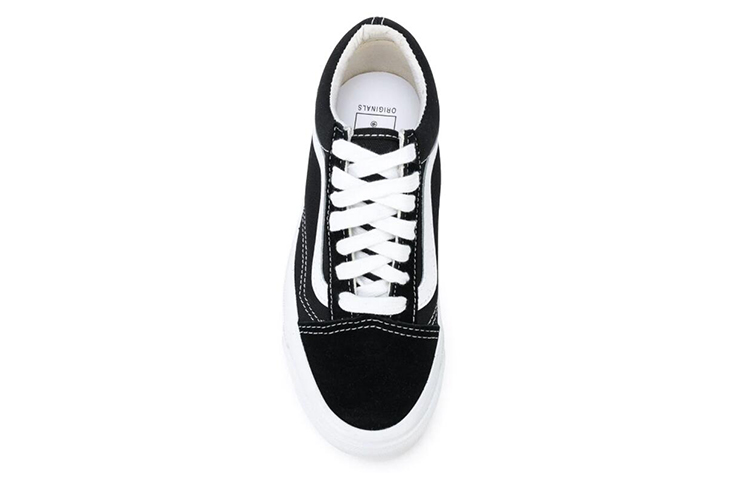 Shop Vans OG Old Skool LX 'Negro Blanco Verdadero' VN0A4P3X0IU