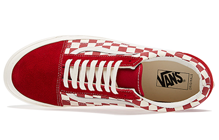 Shop Vans OG Old Skool LX '辣椒紅' VN0A4P3XXEK